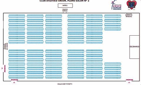 Plano del evento de mañana.