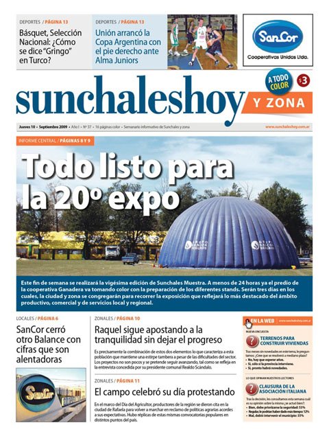 Tapa de la edición número 39.