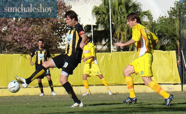 El choque en Sunchales fue para Libertad.