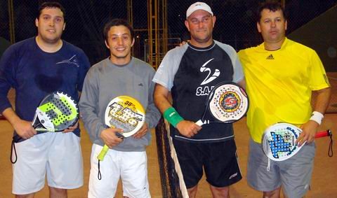 Los protagonistas de la final. Los protagonistas de la final.