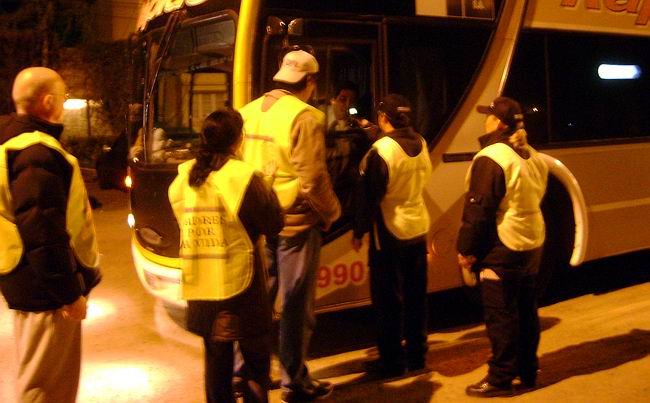 Los Padres por la Vida acompañan los operativos de tránsito (Foto: Archivo).