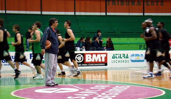 Otros tiempos... cuando Arduh estaba al frente de los entrenamientos de Unión.