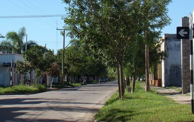 La avenida Moreno une a los dos barrios y los conecta con la ciudad.