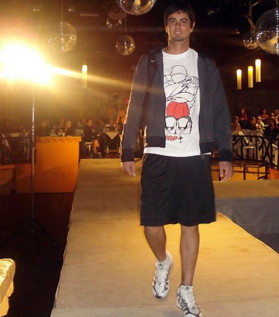 Ellos también se subieron y desfilaron (Foto: Gentileza Juan Blanco).