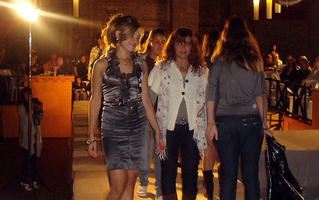 Uno de los momentos del desfile (Foto: Gentileza Juan Blanco).