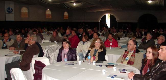 Parte del auditorio presente en San Francisco (Foto: Prensa SanCor). Parte del auditorio presente en San Francisco (Foto: Prensa SanCor).