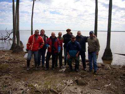 Posando, luego de cientos de kilómetros recorridos (Foto: Raúl Avila).