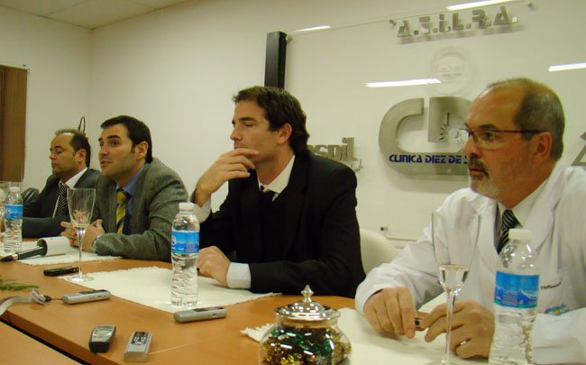 Los nuevos profesionales que fueron presentados formalmente. Los nuevos profesionales que fueron presentados formalmente.