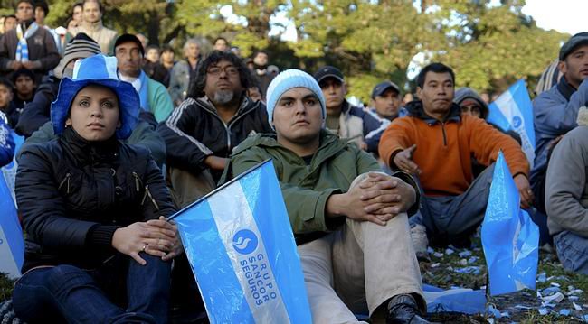 Así se vivió el segundo partido de Argentina (Foto: Prensa Sancor Seguros).