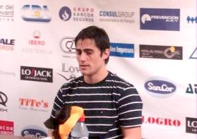 Cantero durante la presentación oficial (Prensa Libertad).