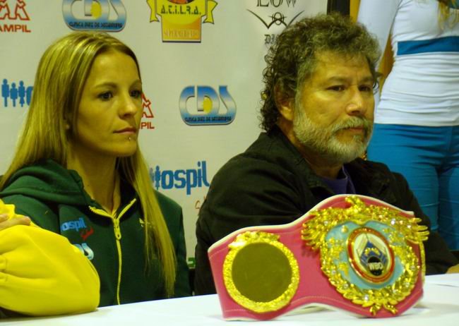 Bopp y Ponce, en la conferencia de prensa.