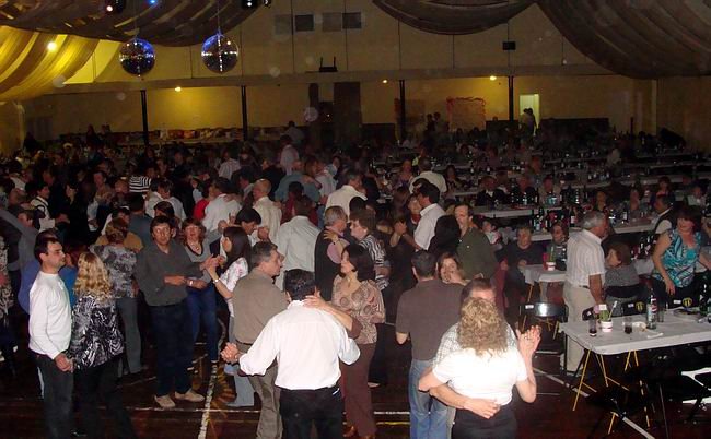 La cena cubrió todas las expectativas de los organizadores (Foto: Gentileza Fabiana Villarruel).