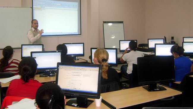 El Centro de Capacitación, por donde pasó casi un millar de personas.