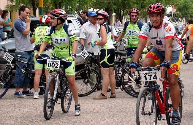 El Rural Bike a punto de arrancar, el año pasado.