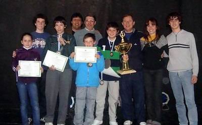 El equipo ganador del encuentro (Foto: Gentileza Marcela Colautti).