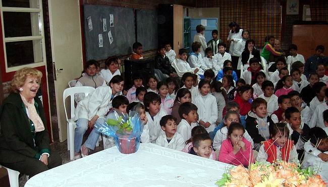Un momento de la Maratón desarrollada días atrás (Foto: Gentileza escuela Nº 1212).