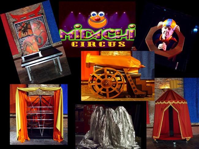 Uno de los afiches promocionales del trío humorístico.