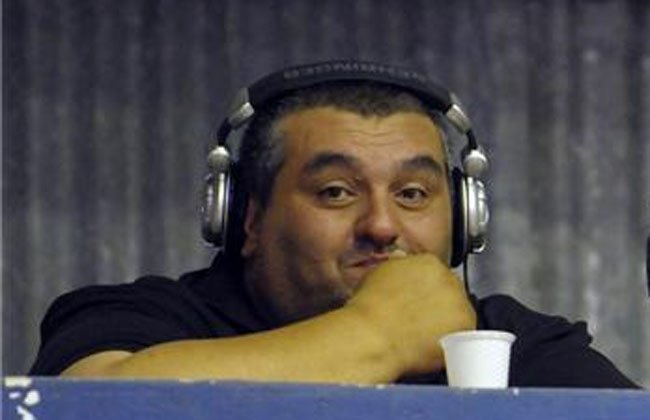 El relator, en plena tarea...