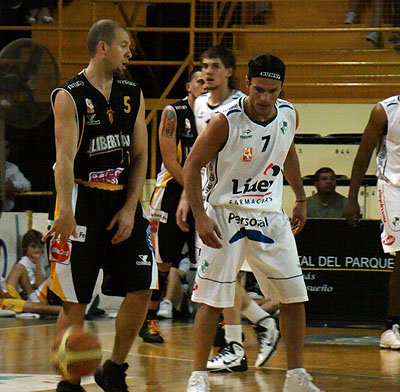 Stockman, el último lunes, ante Atenas. El foráneo venía siendo titular con un buen rendimiento.