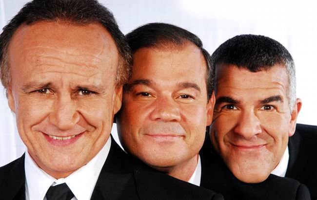 Los tres integrantes del trío humorístico más exitoso del país (Internet).