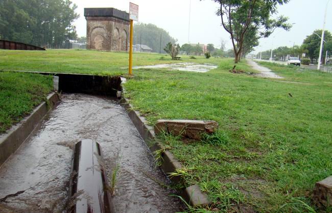 Los desagües funcionaron a pleno en los últimos días.