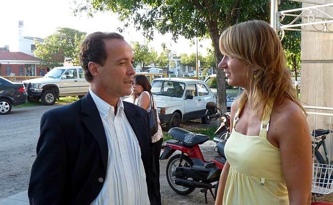 ecilia Ghione y Rubén Giustiniani, dos socialistas que van por cargos Ejecutivos: Municipio y Gobernación (Archivo).