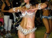 Una de las pasistas de Iruya.