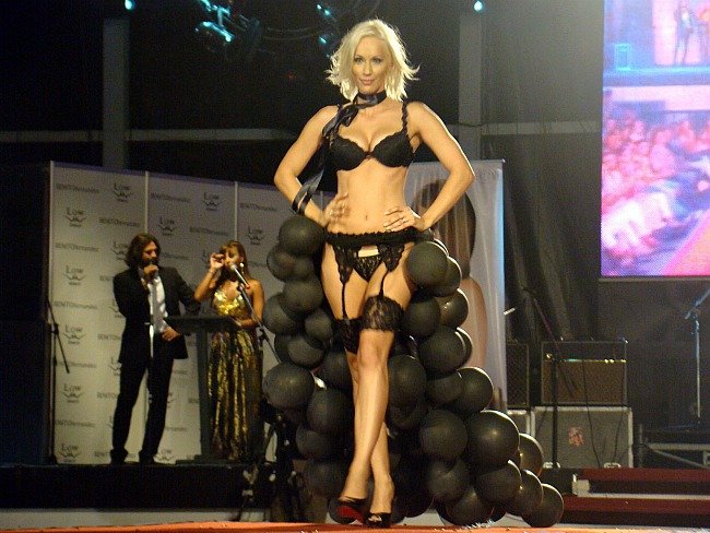 Ingrid Grudke se llevó todas las miradas y aplausos.