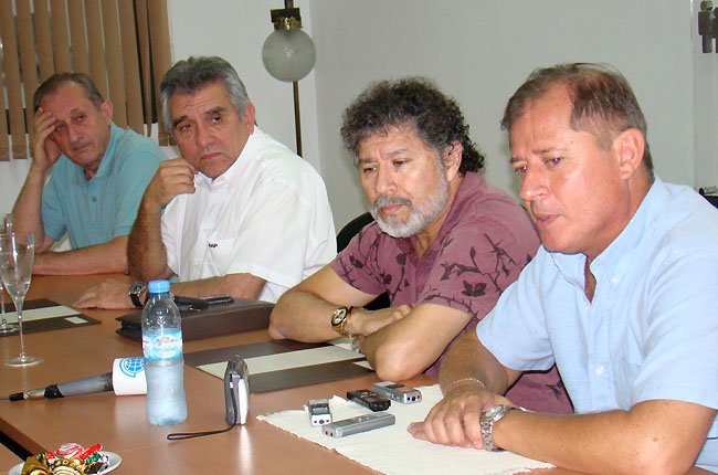 Los cuatro referentes del proyecto justicialista.