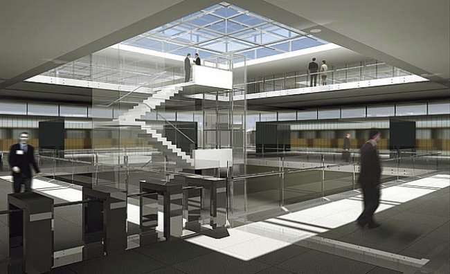 Recreación de cómo se verán los sectores internos del edificio (Internet).