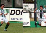 Vega y Gottardi, celebrando sus conquistas de ayer, las dos primeras de Unión.