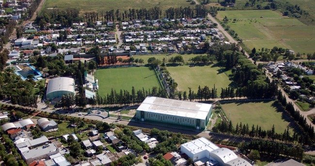 Vista aérea del predio de Unión.