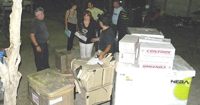 Parte del equipamiento que fue entregado en la tarde noche de ayer (Foto: Prensa Municipalidad).