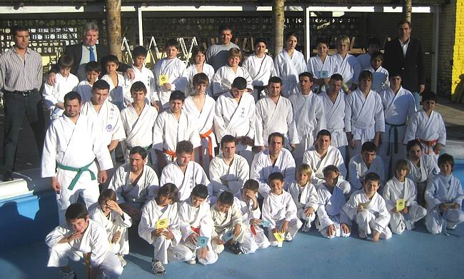 El grupo que recibió la evaluación.