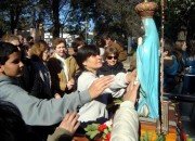 Saludos a la Virgen (Foto: María José Beccaria).