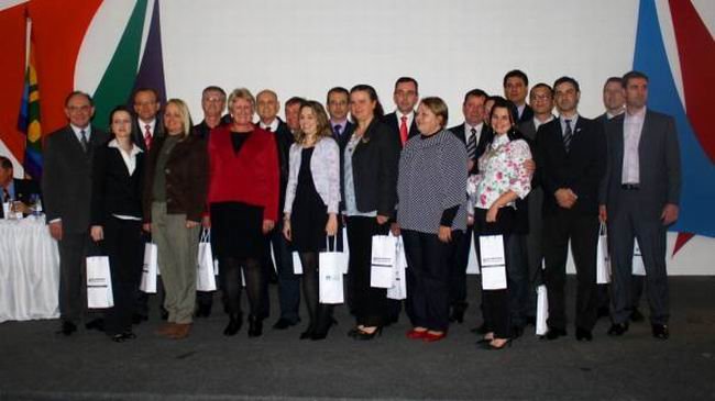 Los miembros del primer consejo de la nueva Casa Cooperativa de Nova Petrópolis (Jéssica Weber).