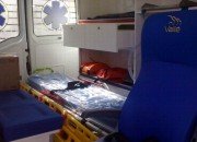 El interior de la unidad, con parte del moderno equipamiento (Foto: Facebook Cecilia Ghione).