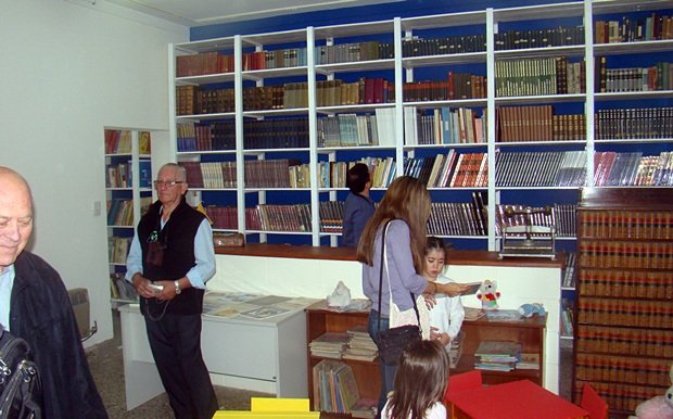 Uno de los momentos de la inauguración.