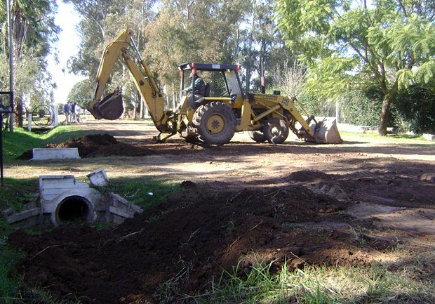 Una de las obras que está ejecutándose en la actualidad (Foto: Prensa Municipalidad).