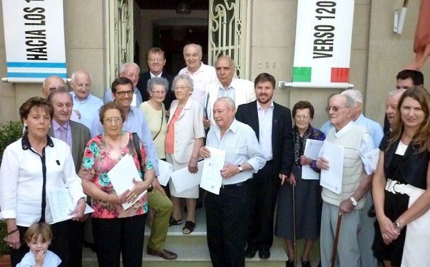 Los homenajeados en este año 2013 (Prensa Concejo).