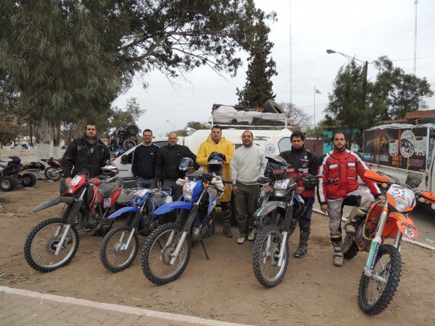 Los integrantes del Sunchales Rally.