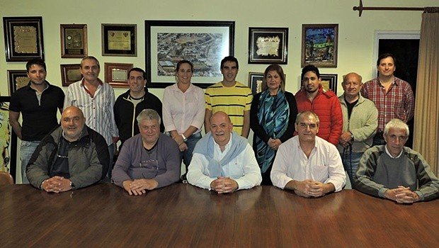 Los nuevos integrantes de la Comisión 2015.