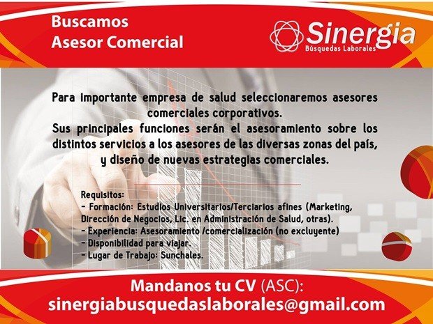 Asesor comercial