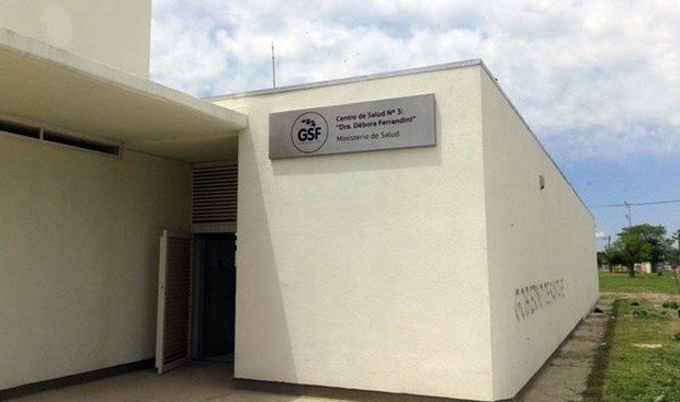 Acceso del nuevo Centro de Salud del barrio Colón (Twitter Provincia).