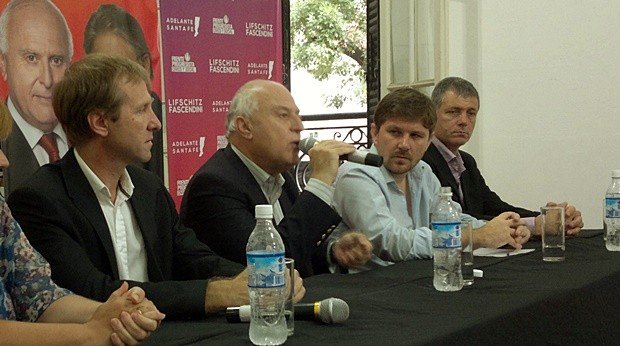 Funcionarios electos: Toselli en la Intendencia, Lifschitz en la Provincia, Pinotti al Nodo y Martínez a la Legislatura.