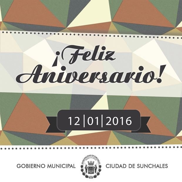 Aniversario Sunchales hoy