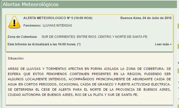 Alerta Meteorologico 040716