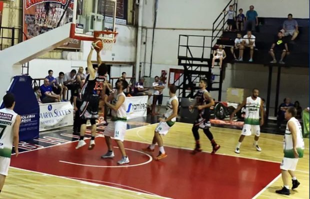Unión no pudo en Villa María (Foto: Gentileza Ameghinobasket).
