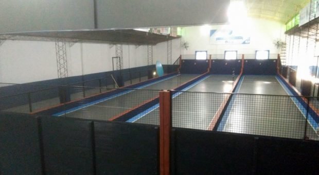 Así lucen las nuevas canchas del club Belgrano (Foto: Facebook).