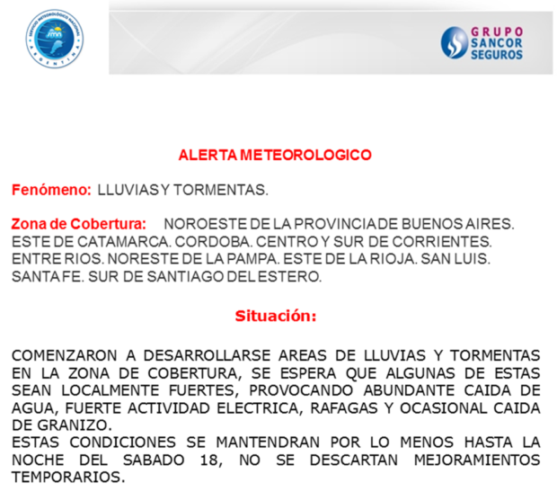 Alerta Meteorologoci 170217